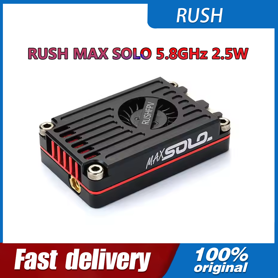 Drone Racing Vtx - RUSH MAX SOLO 5.8GHz 2.5W VTX