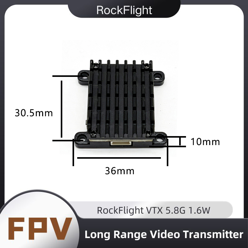 RockFlight TX663 VTX 5.8G 48CH - Drone Racing Frame ulasan dan harga