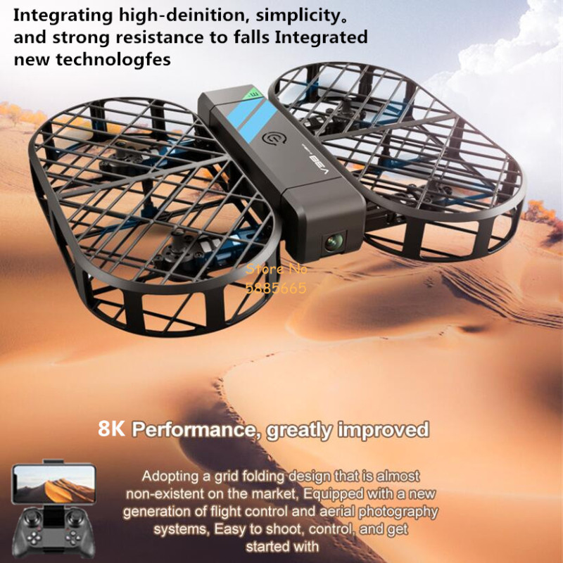8K HD Camera 360° Protection O - Drone Racing Camera ulasan dan harga
