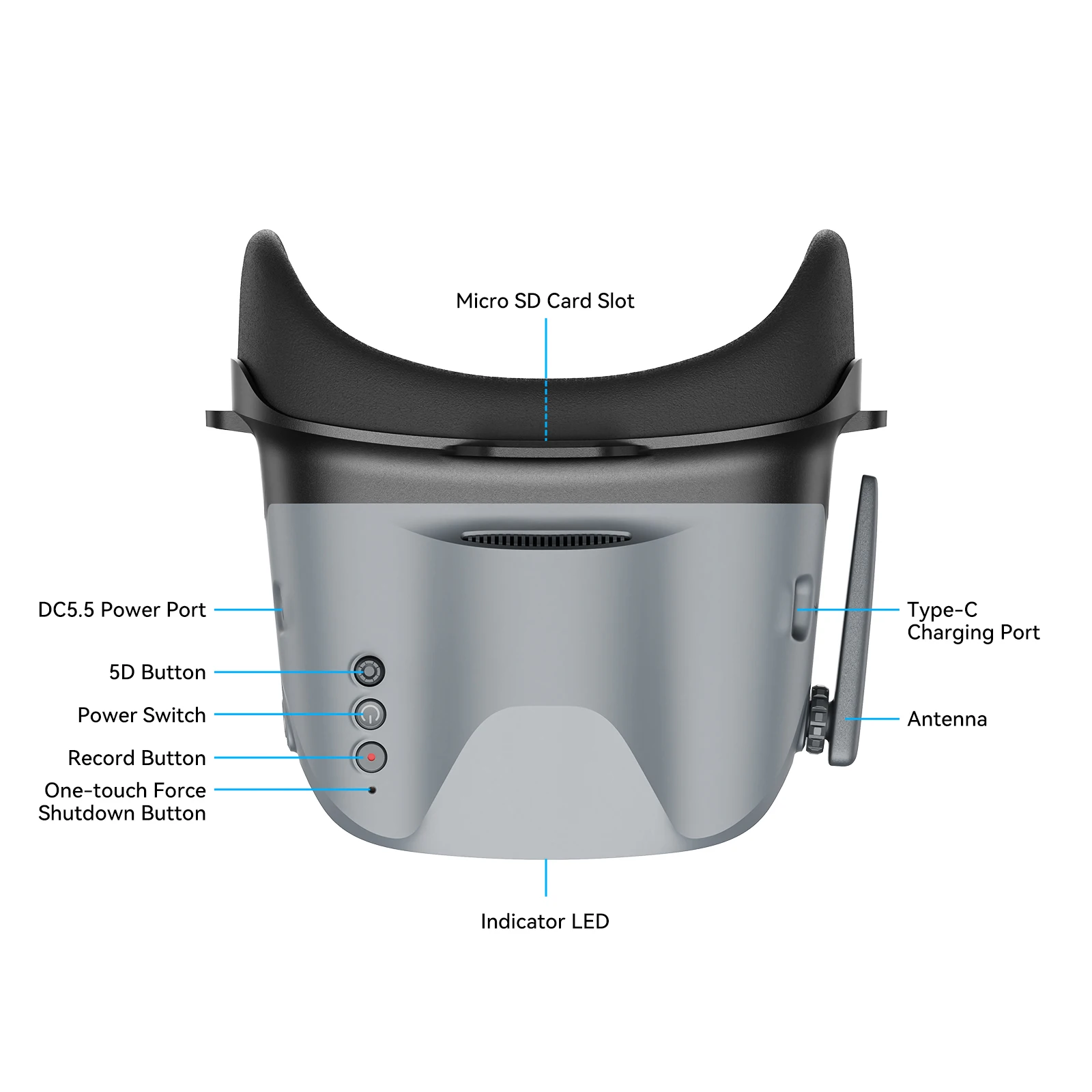 BetaFPV VR04 FPV Goggles-Analo - Drone Racing Goggles ulasan dan harga