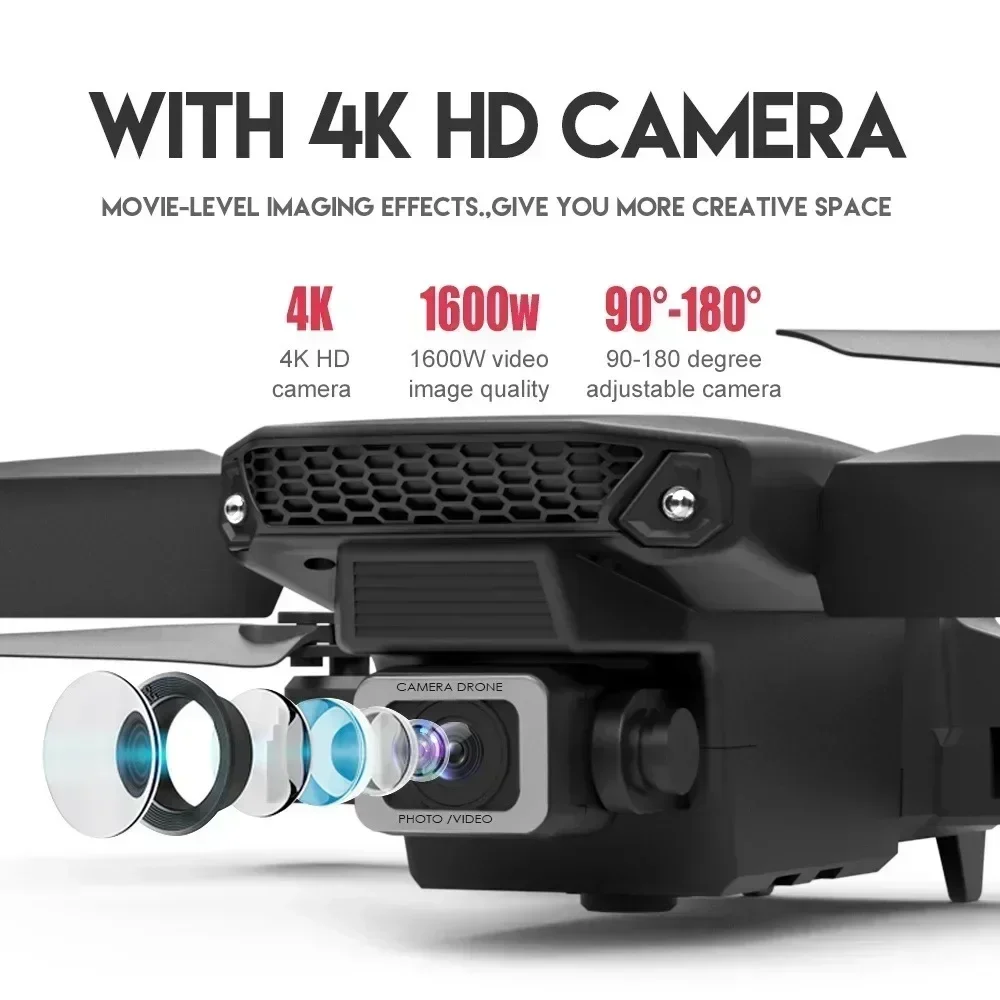 E88 Pro WIFI FPV Drone Wide An - Drone Racing Camera ulasan dan harga