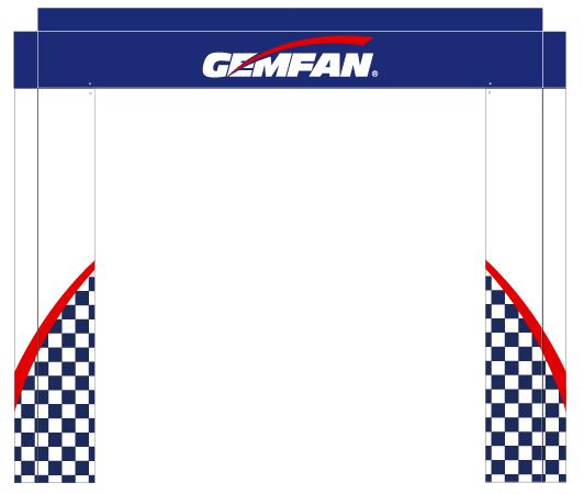 Gemfan152*152CM 5X5FT FPV Race - Drone Racing Flag ulasan dan harga