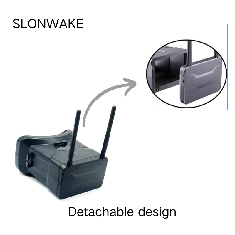 5.8G FPV Goggles 4.3 Inch 480* - Drone Racing Goggles ulasan dan harga