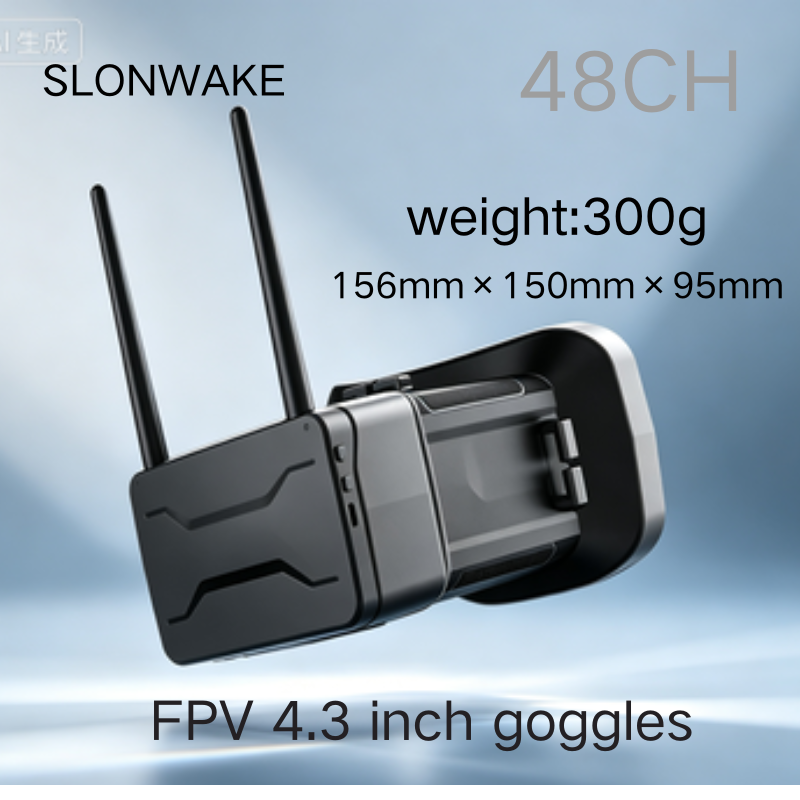 5.8G FPV Goggles 4.3 Inch 480* - Drone Racing Goggles ulasan dan harga